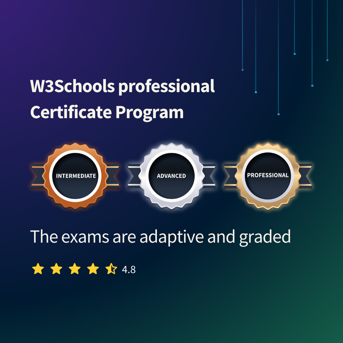 W3.CSS Certification Exam