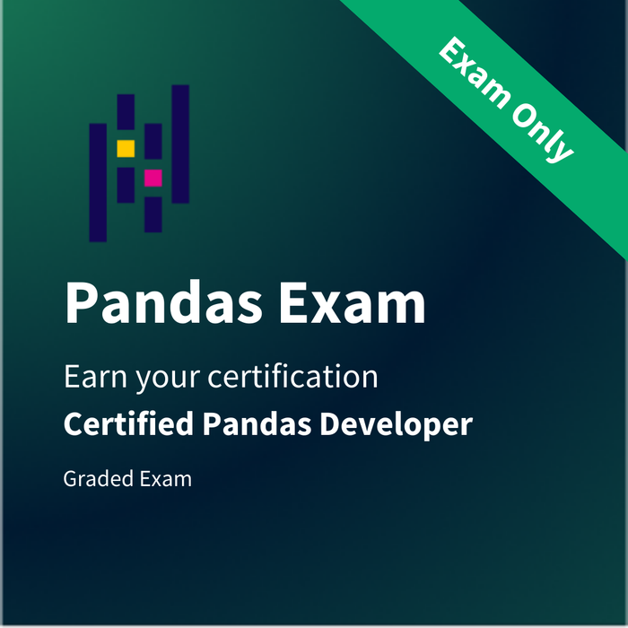Pandas Certification Exam — W3Schools.com