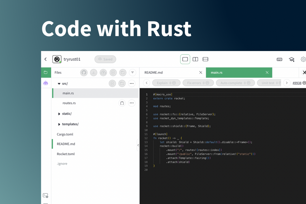 Rust Server — W3Schools.com