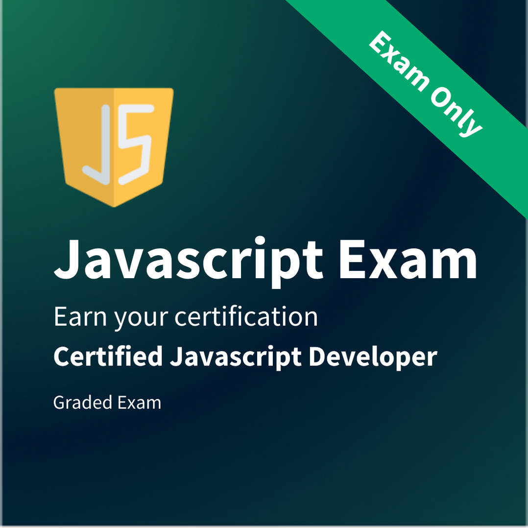 JavaScript Certification Exam — W3Schools.com