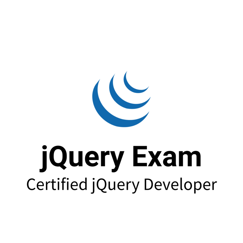jQuery Certification Exam