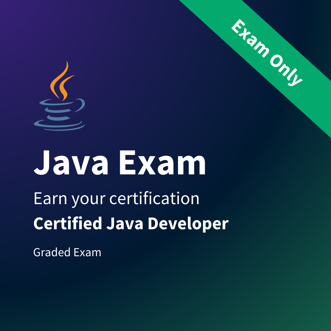 Java Certification Exam — W3Schools.com