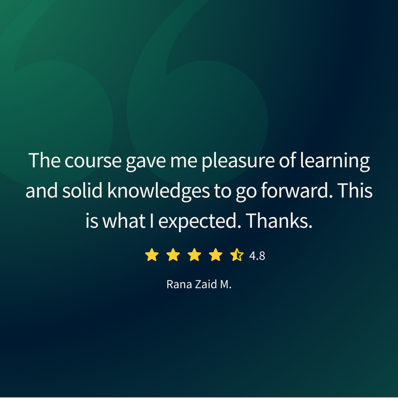 Modern Web Development Certification Exam