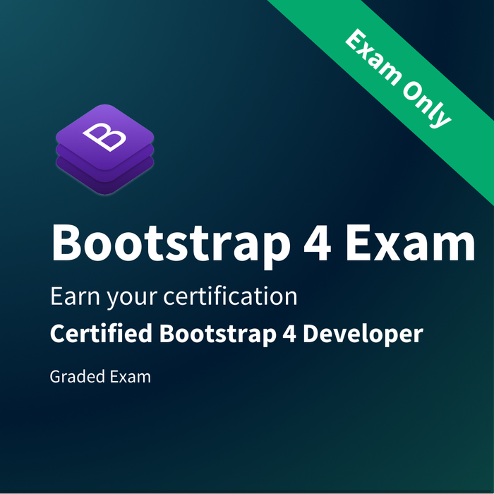 Bootstrap 4 Certification Exam