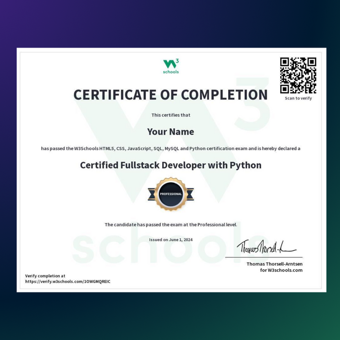 Learn Full Stack Development with Python