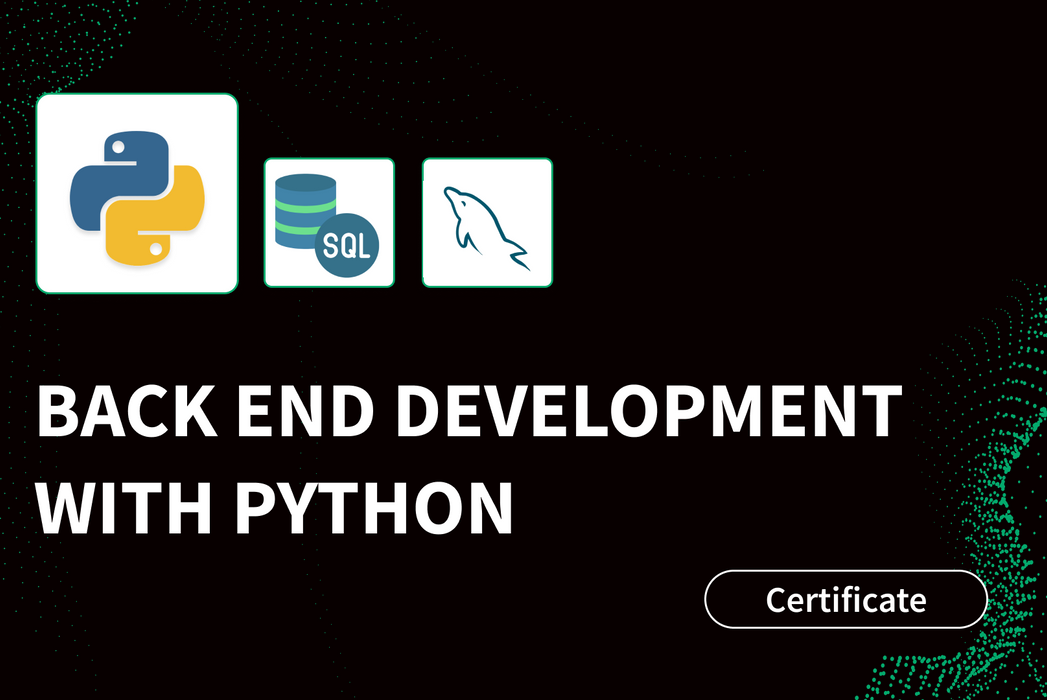 Back End Development with Python Certification — W3Schools.com