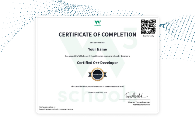 C++ Certification Exam