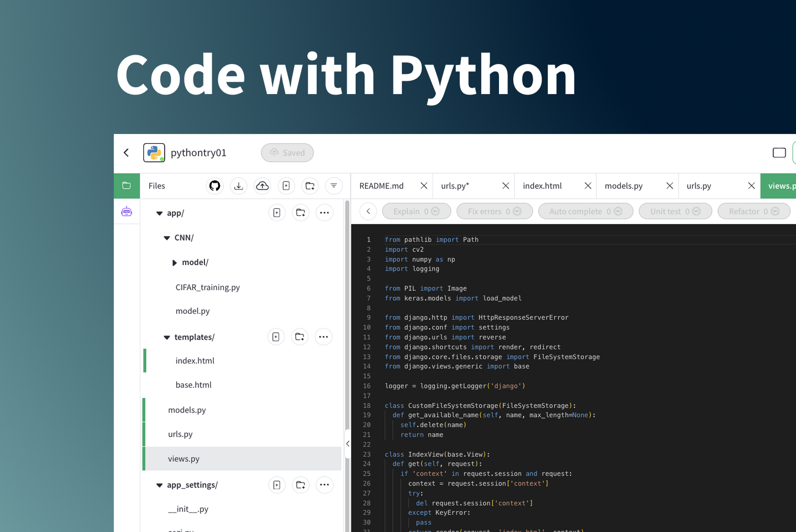 Python Server — W3Schools.com