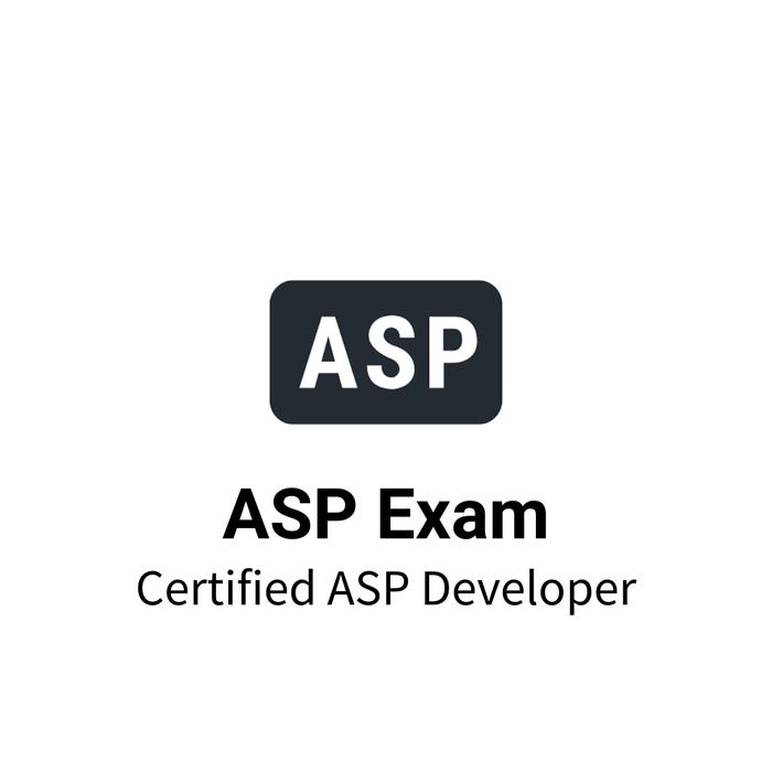 ASP Certification Exam