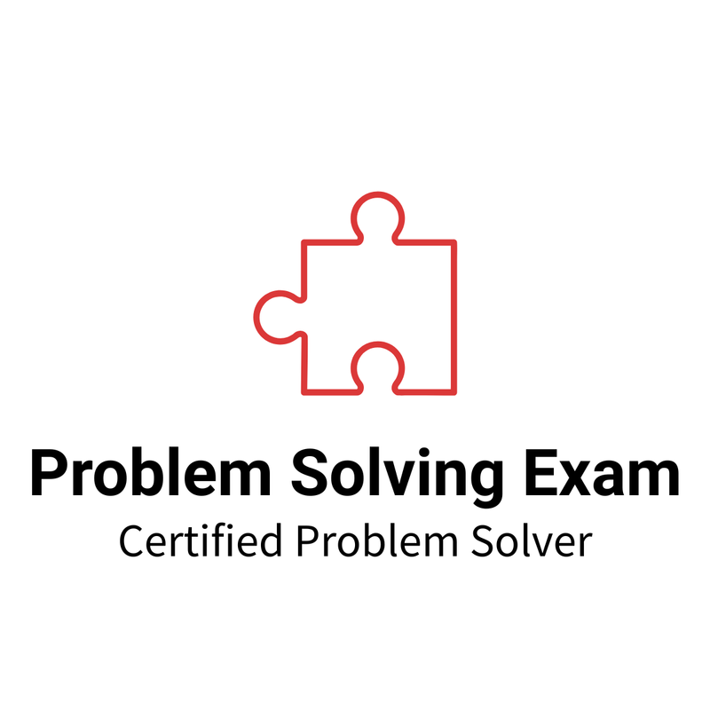 Problem Solving Certification Exam