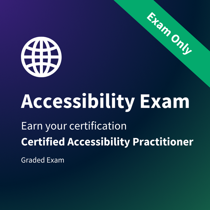 Accessibility Certification Exam