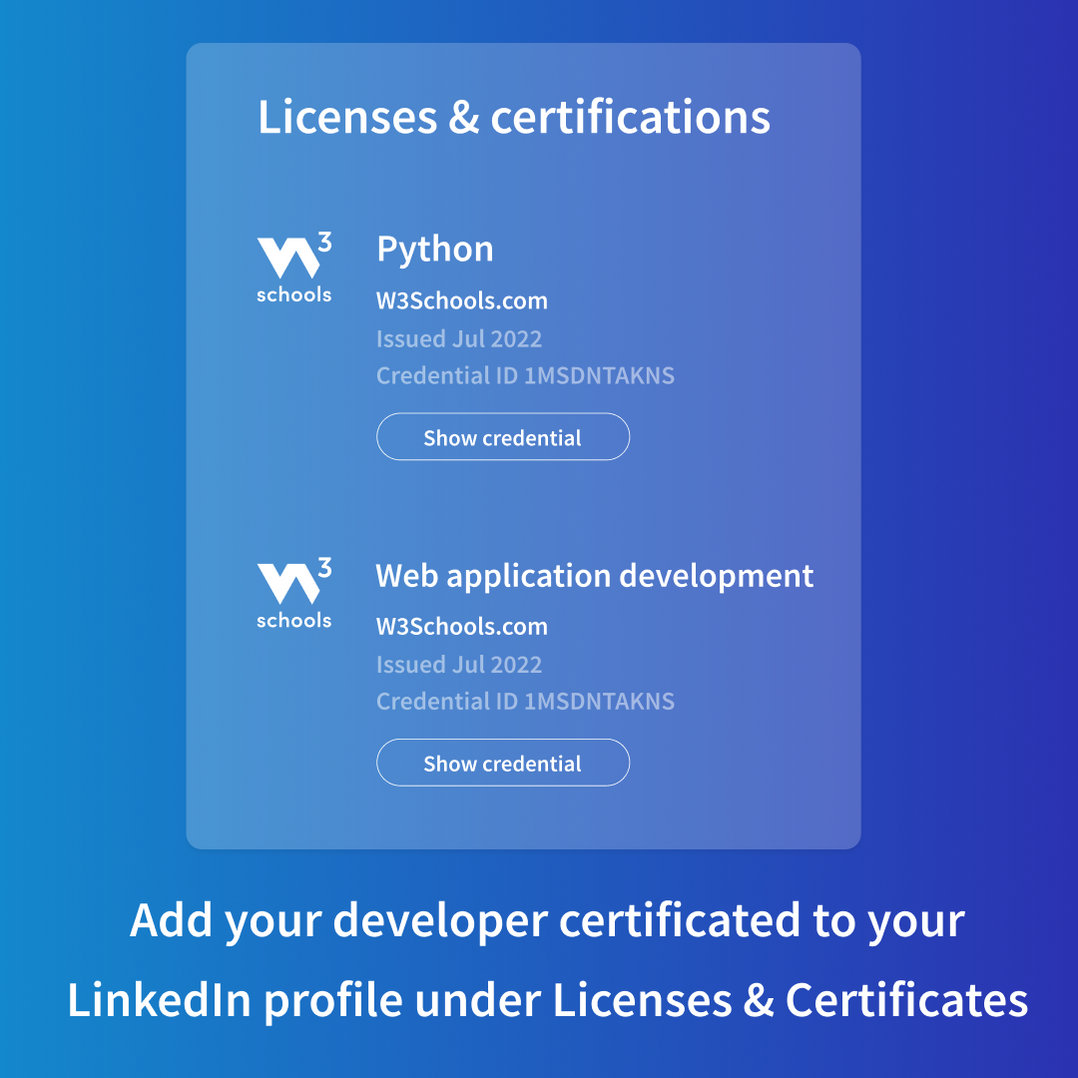 C++ Course + Certificate | W3Schools — W3Schools.com