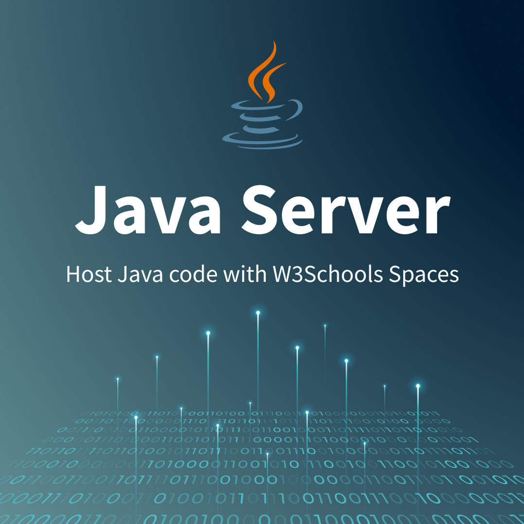 Java Server — W3Schools.com