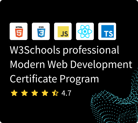 Learn Modern Web Development — W3Schools.com