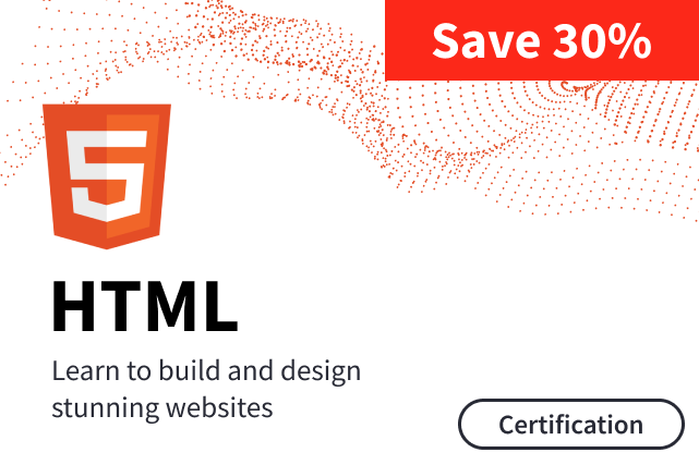 HTML Certification Exam — W3Schools.com
