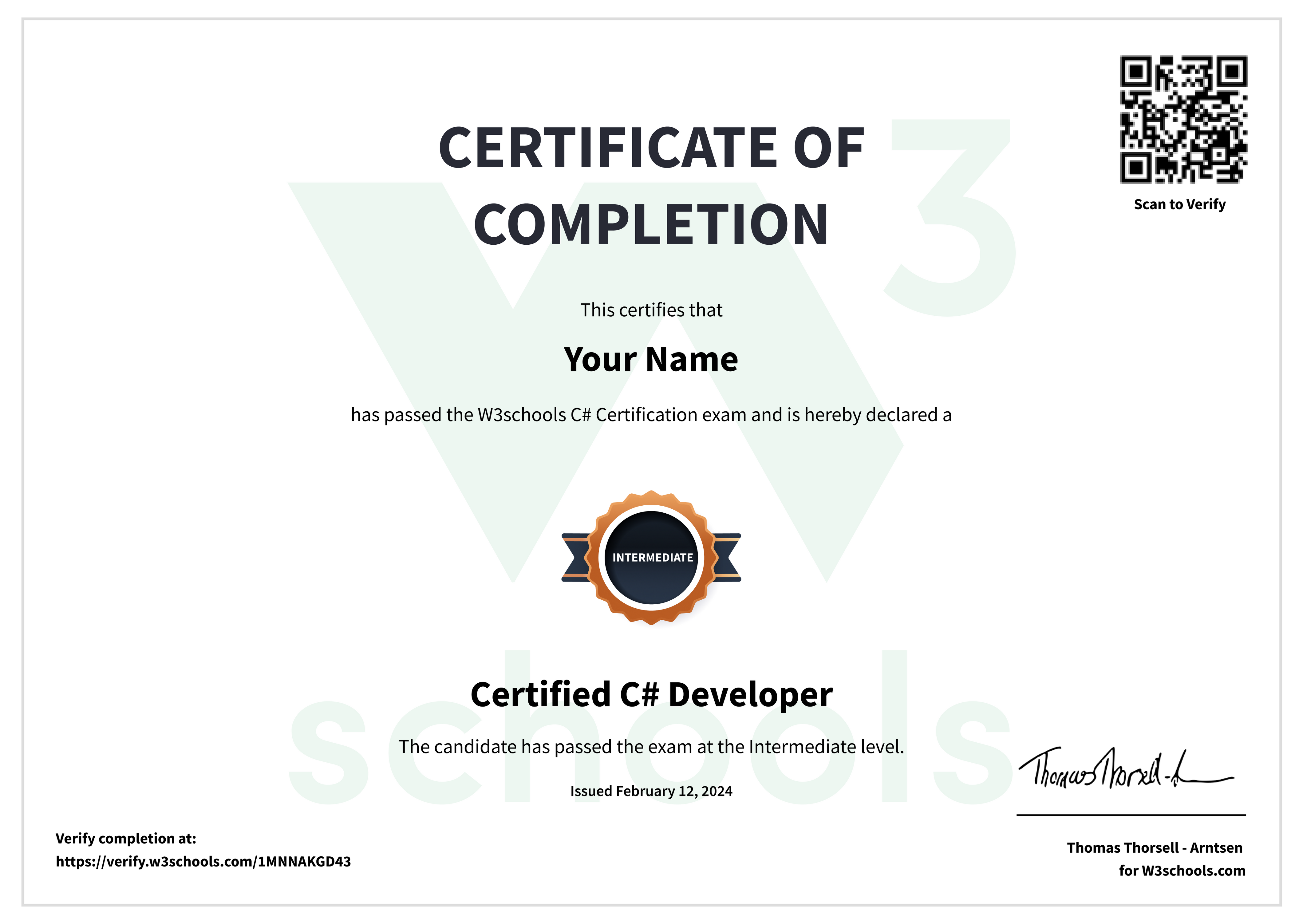 Pandas certification exam w3schools