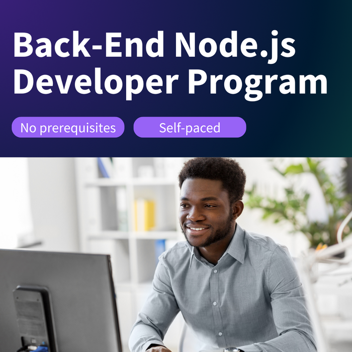 Learn Back End development with Node.js