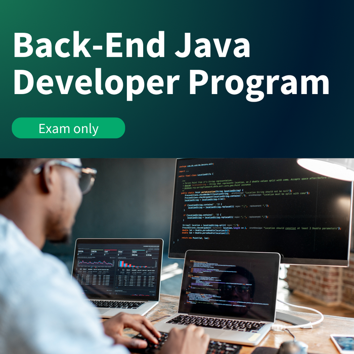 Back End Development with Java Certification