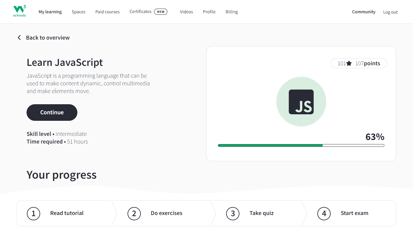 Learn JavaScript — W3Schools.com