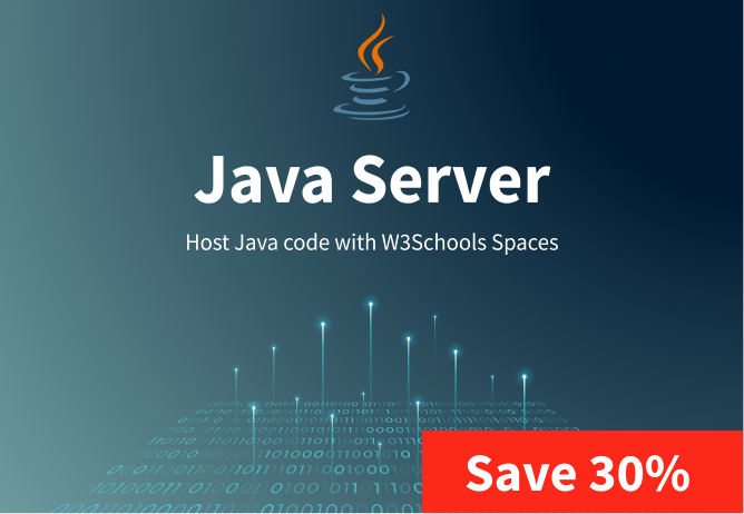 Java Server — W3Schools.com