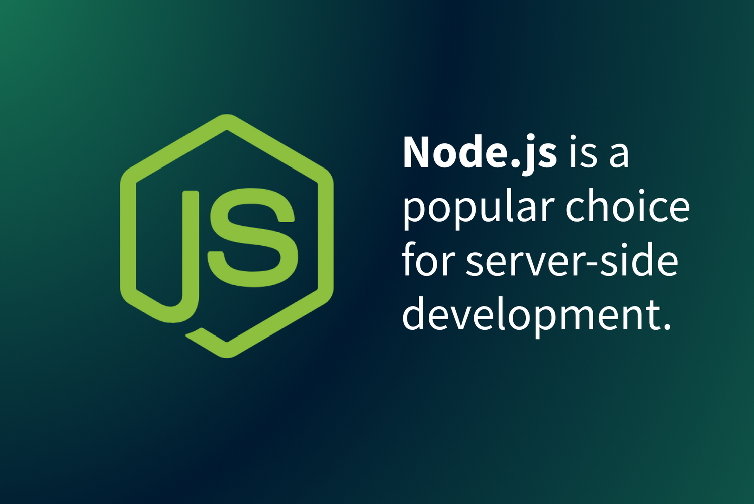 Why Node.js?