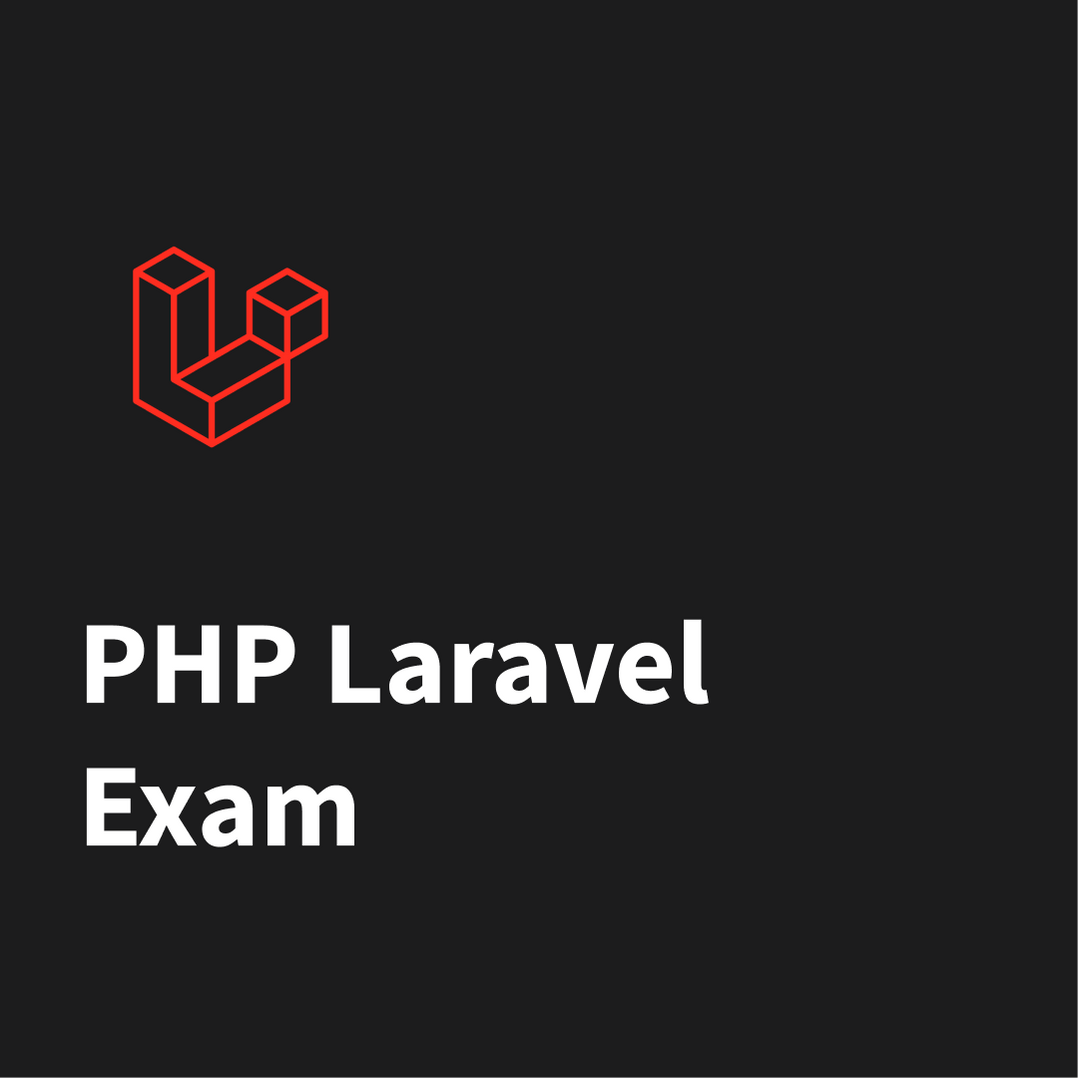 PHP Laravel Certification Exam — W3Schools.com