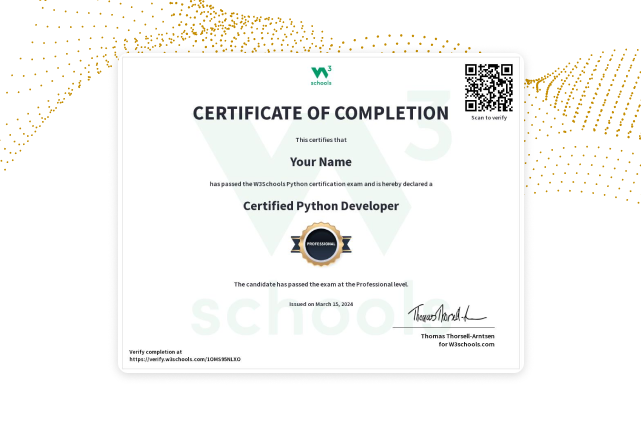 Python Certification Exam
