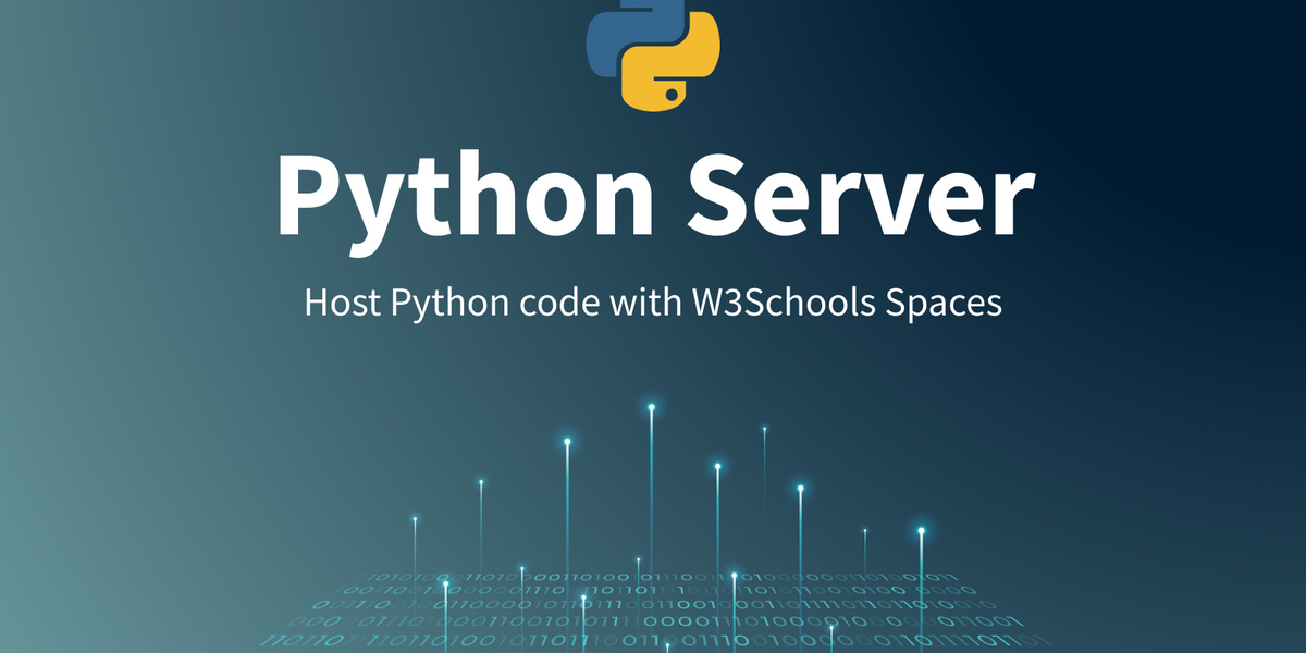 Python Server — W3Schools.com