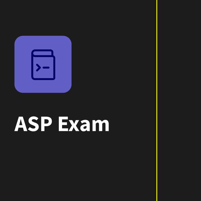 ASP Certification Exam