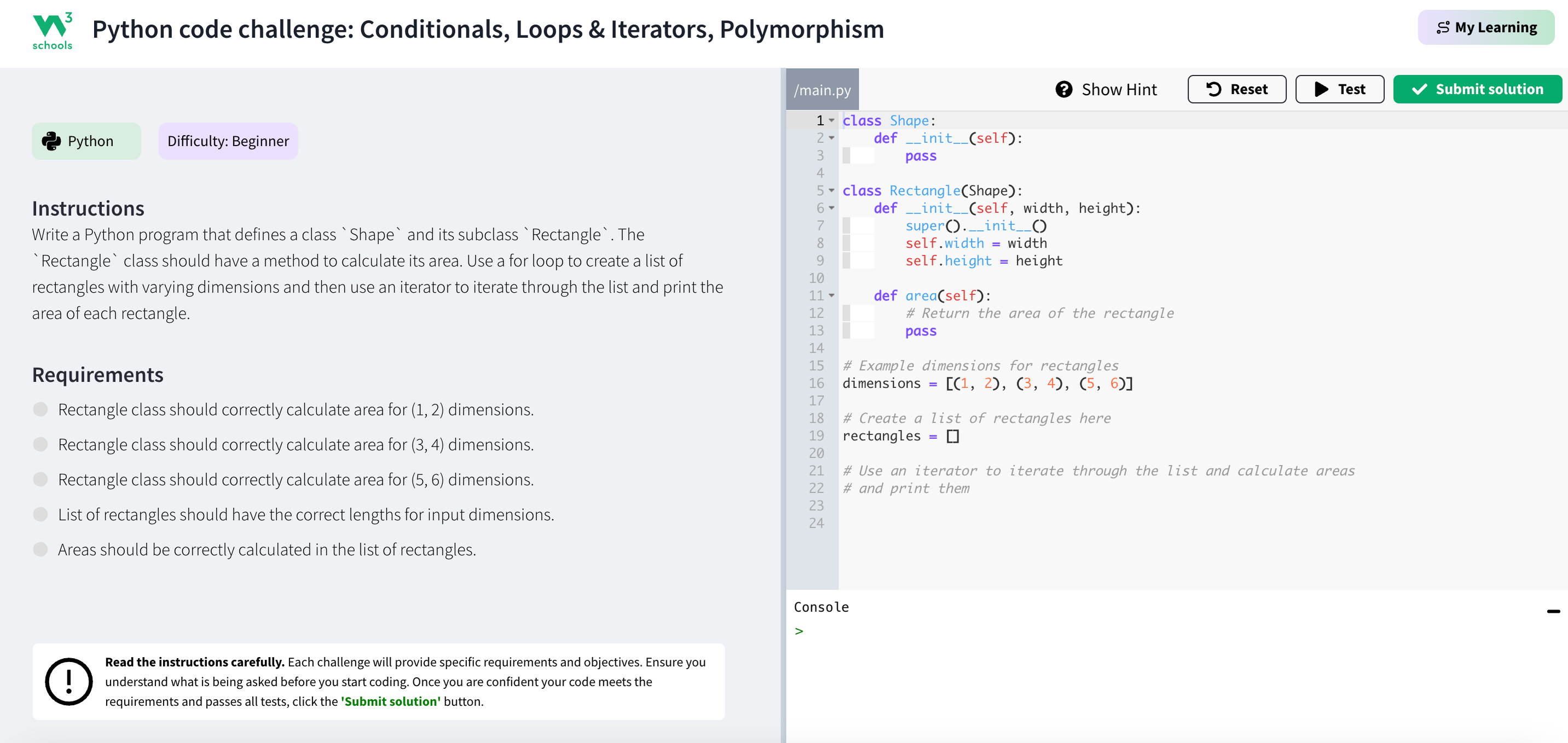 Learn Python — W3Schools.com