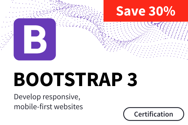 Bootstrap 3 Certification Exam — W3Schools.com