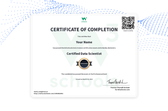 Data Science Certification Exam