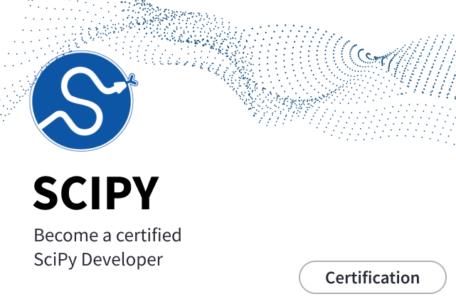 SciPy Certification Exam