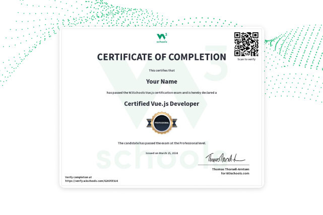 Vue.js Certification Exam