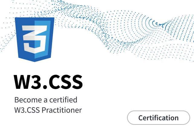 W3.CSS Certification Exam