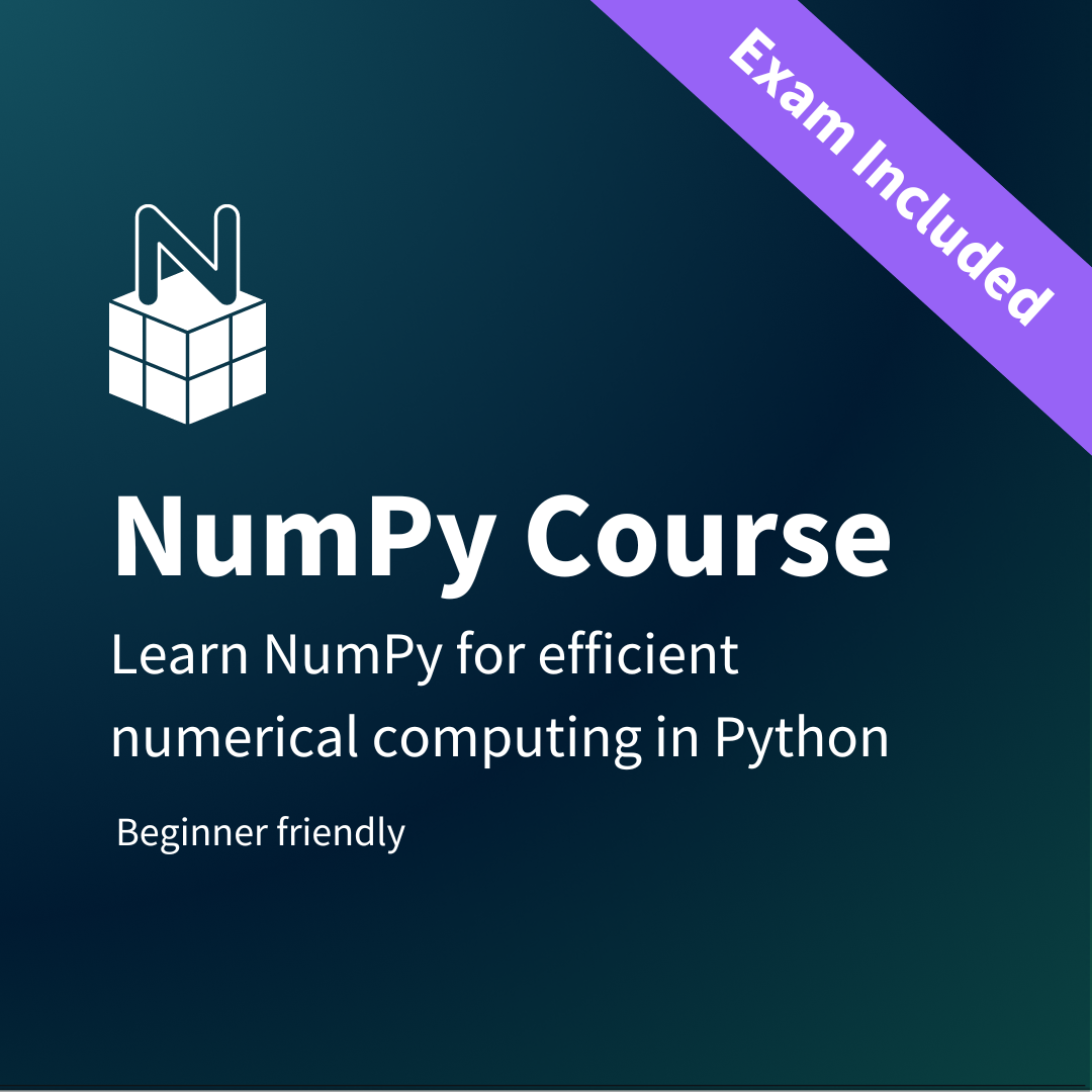 Learn NumPy โ W3Schools.com