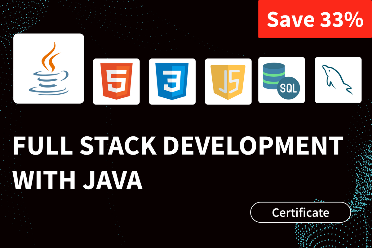 Full Stack Development Certification with Java — W3Schools.com
