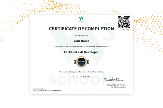 XML Certification Exam